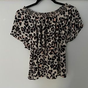 Show Me Your Mumu off the shoulder ruffle top